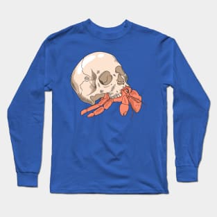 Crabby Skull Long Sleeve T-Shirt